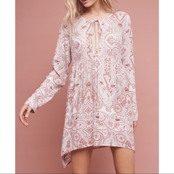 Anthropologie Tops - Anthropologie Sz M Lilka Paisley Tunic EUC
